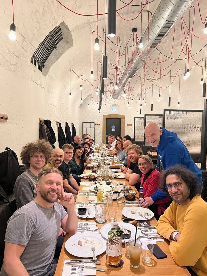 The ELC speakers’ dinner in Prague