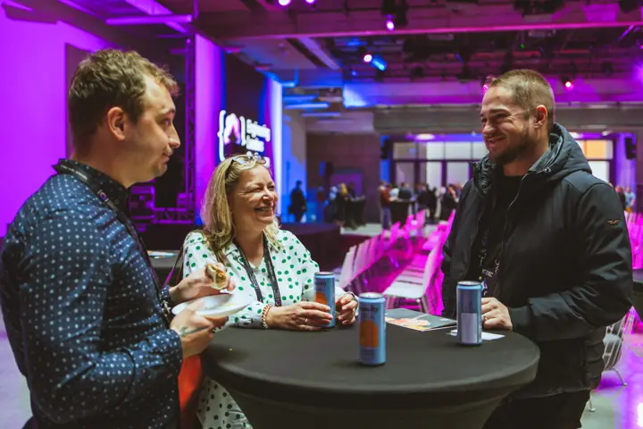 1:1 mentoring tables, ELC Conference 2025