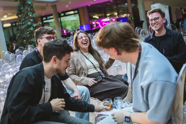Laughs between sessions, ELC Conference 2026